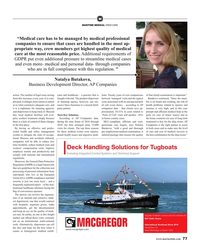 Maritime Reporter Magazine, page 77,  Nov 2019