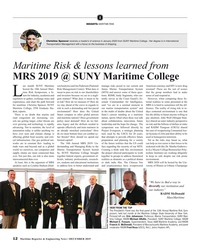 Maritime Reporter Magazine, page 12,  Dec 2019