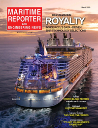 Maritime Reporter Magazine Cover Mar 2020 - Cruise Shipping Annual