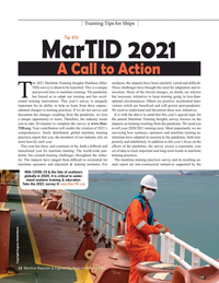 Maritime Reporter Magazine, page 12,  Feb 2021