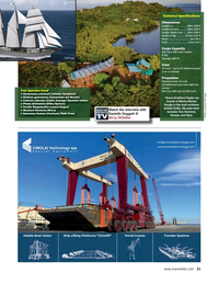 Maritime Reporter Magazine, page 21,  Aug 2021