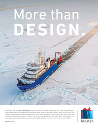 Maritime Reporter Magazine, page 2nd Cover,  Dec 2021
