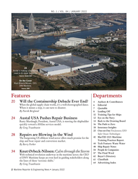 Maritime Reporter Magazine, page 2,  Jan 2022
