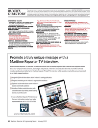 Maritime Reporter Magazine, page 60,  Jan 2022
