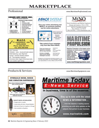 Maritime Reporter Magazine, page 62,  Feb 2022