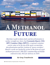 Maritime Reporter Magazine, page 42,  Nov 2022