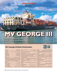 Maritime Reporter Magazine, page 24,  Dec 2022