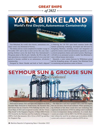 Maritime Reporter Magazine, page 38,  Dec 2022