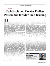 Maritime Reporter Magazine, page 9,  Apr 2023