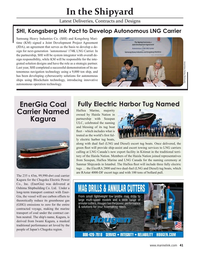 Maritime Reporter Magazine, page 41,  Apr 2023