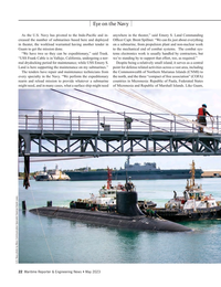 Maritime Reporter Magazine, page 22,  May 2023
