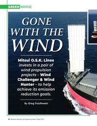 Maritime Reporter Magazine, page 34,  May 2023