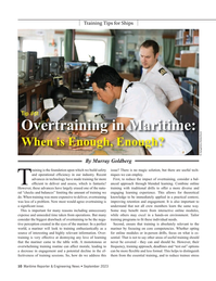 Maritime Reporter Magazine, page 10,  Sep 2023