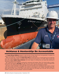 Maritime Reporter Magazine, page 28,  Sep 2023