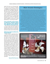 Maritime Reporter Magazine, page 33,  May 2024