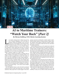 Maritime Reporter Magazine, page 6,  Jun 2024