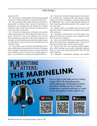 Maritime Reporter Magazine, page 16,  Aug 2024