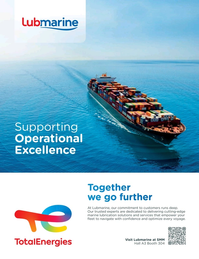 Maritime Reporter Magazine, page 3rd Cover,  Aug 2024