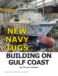 Maritime Reporter Magazine, page 44,  Nov 2024