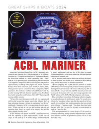 Maritime Reporter Magazine, page 38,  Dec 2024