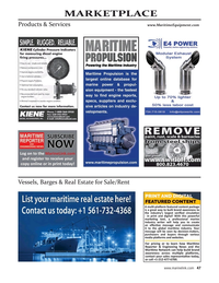 Maritime Reporter Magazine, page 47,  Apr 2025