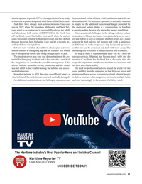 Maritime Reporter Magazine, page 11,  Jun 2025