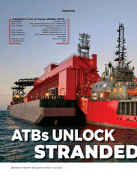 Maritime Reporter Magazine, page 22,  Jun 2025