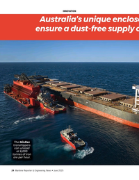 Maritime Reporter Magazine, page 24,  Jun 2025