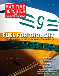 Maritime Reporter Magazine Cover Oct 2025 - 