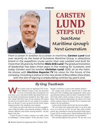 Maritime Reporter Magazine, page 18,  Oct 2025