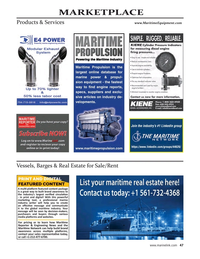Maritime Reporter Magazine, page 47,  Oct 2025