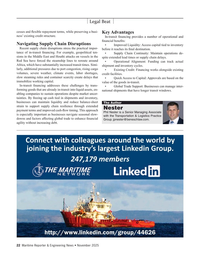 Maritime Reporter Magazine, page 22,  Nov 2025