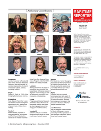 Maritime Reporter Magazine, page 4,  Nov 2025