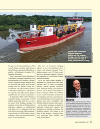 Maritime Reporter Magazine, page 75,  Nov 2025