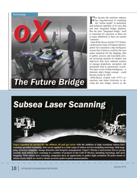 Offshore Energy Reporter Magazine, page 16,  Jan 2015