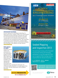 Offshore Engineer Magazine, page 73,  Jan 2013
