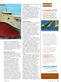 Offshore Engineer Magazine, page 33,  Feb 2013