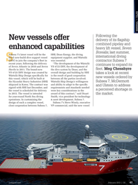 Offshore Engineer Magazine, page 65,  Feb 2013