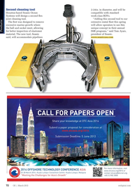 Offshore Engineer Magazine, page 70,  Mar 2013