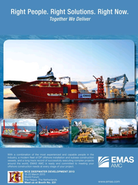 Offshore Engineer Magazine, page 3rd Cover,  Mar 2013