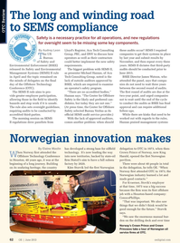 Offshore Engineer Magazine, page 60,  Jun 2013
