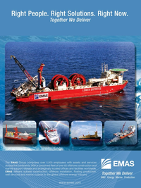 Offshore Engineer Magazine, page 3rd Cover,  Jul 2013