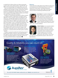 Offshore Engineer Magazine, page 23,  Aug 2013