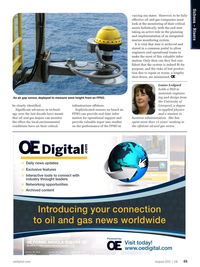 Offshore Engineer Magazine, page 63,  Aug 2013