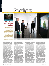 Offshore Engineer Magazine, page 84,  Aug 2013