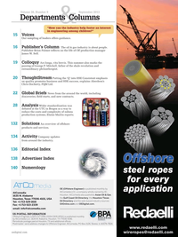 Offshore Engineer Magazine, page 9,  Sep 2013