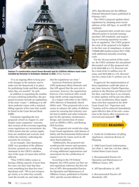 Offshore Engineer Magazine, page 72,  Oct 2013