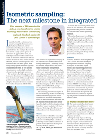 Offshore Engineer Magazine, page 26,  Nov 2013