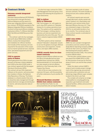 Offshore Engineer Magazine, page 15,  Jan 2014