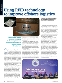 Offshore Engineer Magazine, page 44,  Jan 2014
